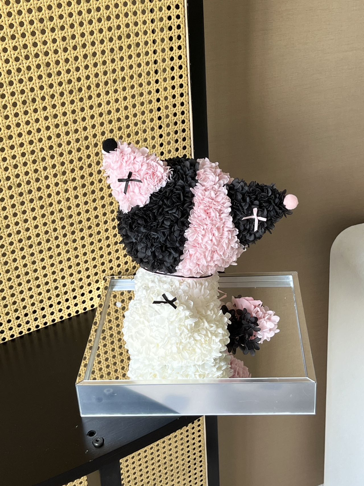Flaurea Eternal Flower Floral Puppy - BlackPink (Kuromi)