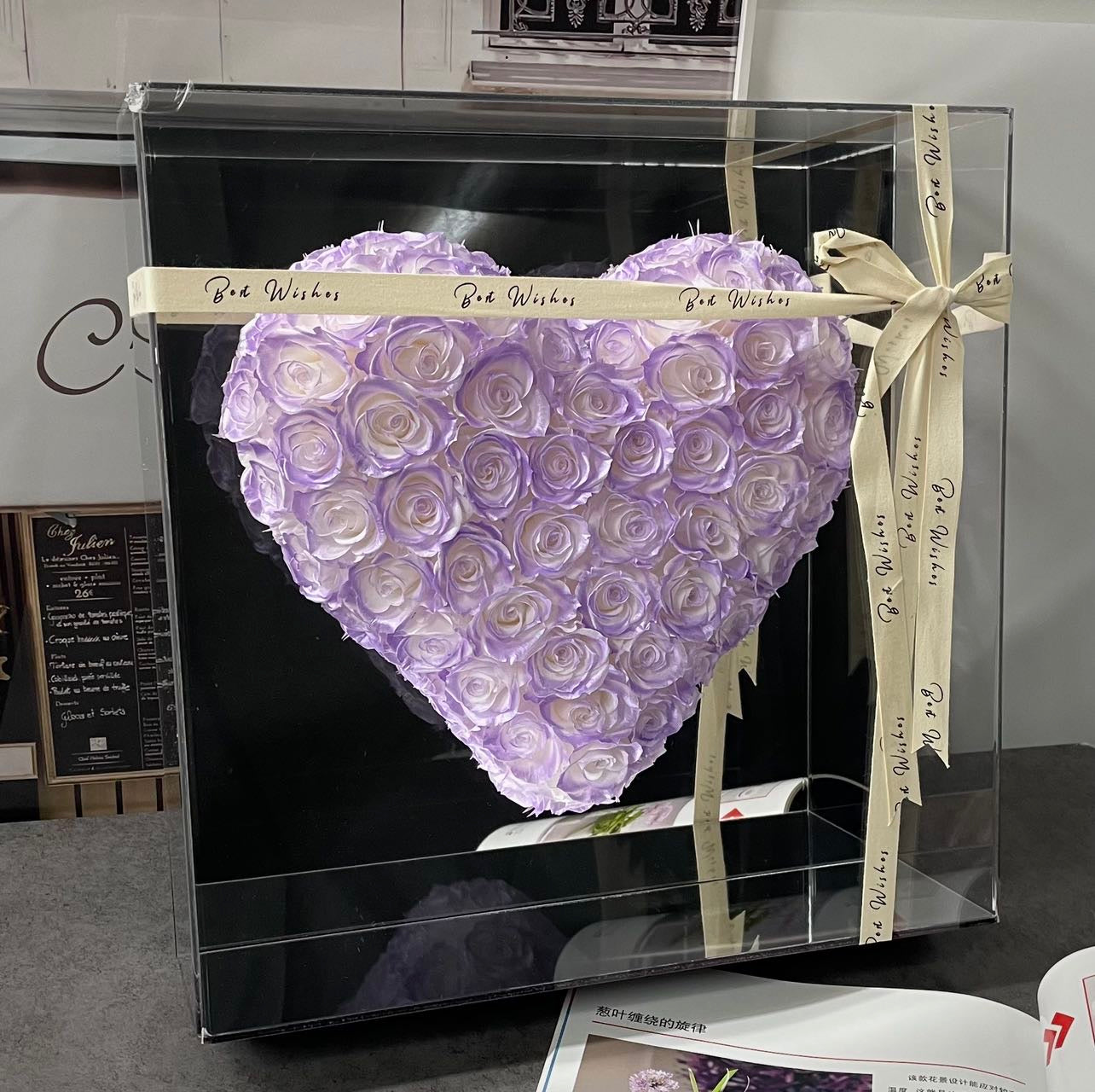 Flaurea Preserved Heart